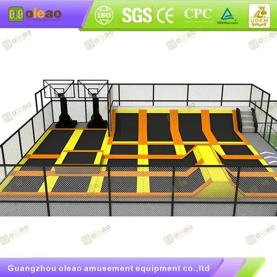 Children's Trampoline Park, Outdoor Trampoline Park, Ball Pit, Climbing Facilities, Playground Trampoline - Image 1