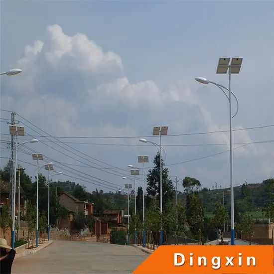 10m Solar Street Light with 90W Solar LED Light Specification CE SGS ROHS FCC ISO Usage Garden, Street Color Temperature Warm White - Image 1