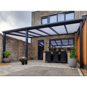 Custom Polycarbonate Outdoor Canopy for Retractable Roof and Patio Awning - Image 2