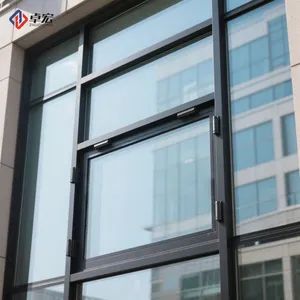 Steel Operable Fire-Rated Window - Metal Fire Window Style Modern Security Rating C Trademark ZHUOHONG HS Code - Image 2