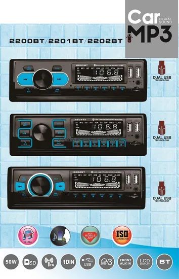 Bluetooth Cheap Car MP3 Player RCA 4RCA Format MP3 Bluetooth 4.0 Voltage 12/24V Cable ISO Cable Trademark aokatoo HS Code - Image 6