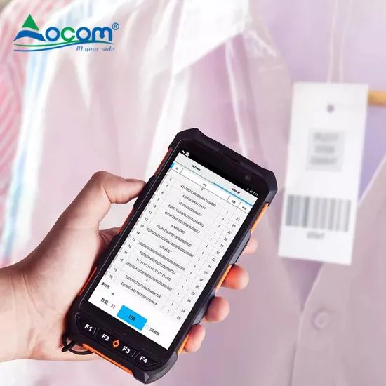 Factory 1/2D Code Scanning Android Rugged Phone Waterproof Smartphone with NFC Pdas for Industry - Image 2