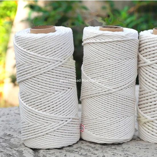 Crafts Home Party Wedding Decoration Cotton 3mm Rope String Sewing Handmade Rope Ribbon Sewing Threads - Image 3