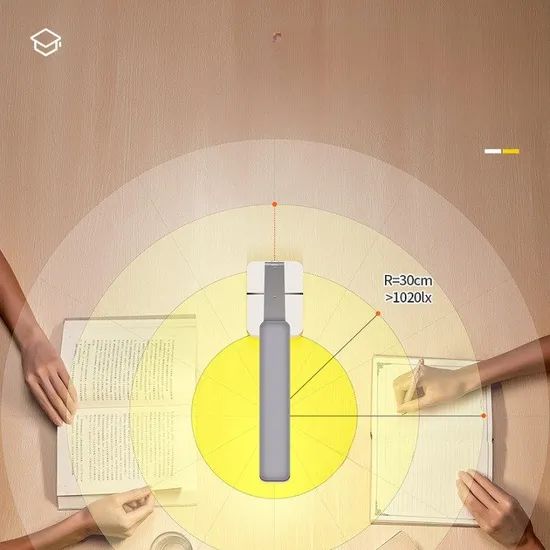 LED Dormitory Lighting Eye Protection Desktop Rechargeable Small Desk Lamps - Image 4