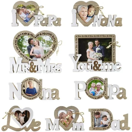 OEM Factory Customized Resin Craft Photo Frame Resin Picture Photo Frame Valentine Gift Frame Wedding Resin Photo Frame Decoration Manufacturer in China - Image 3
