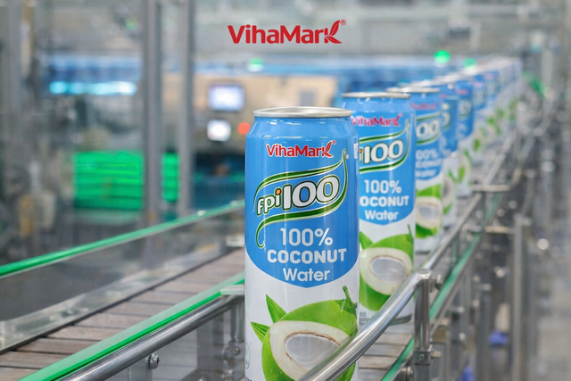 Private Label 100% NFC Topical Coconut Water with Pulp Vietnam – 250ml Aluminium Can - 24 can/carton - Image 5