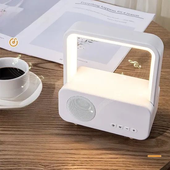 Mini Clock Outdoor Handheld Portable Square Dance Wireless Charging Smart Bluetooth Speakers - Image 2