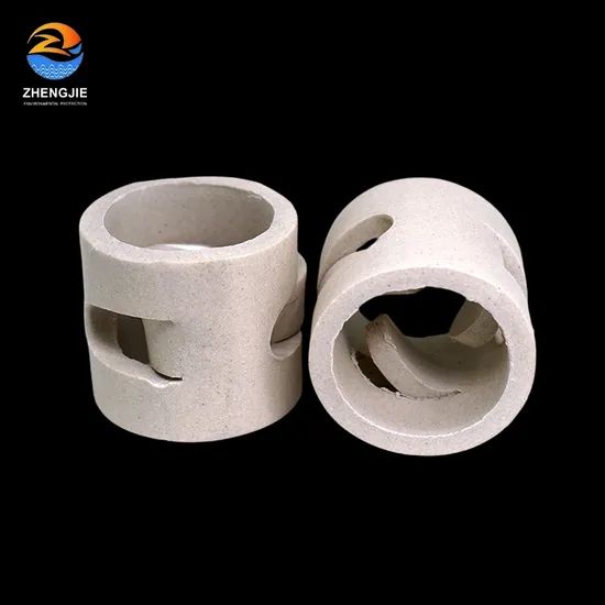 Ceramic Tower Random Packing 50mm Ceramic Pall Ring Distillation Column - Image 3