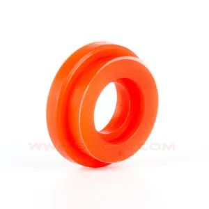 Custom Color Polyurethane Through Hole Step Washer Nylon Shoulder Washers Bushings - Image 1