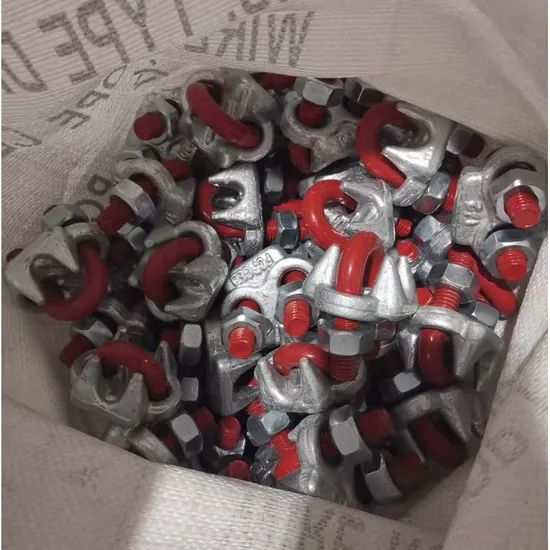 OEM/ODM Custom Rigging Support U. S. Type Drop Forged Wire Rope Clips - Image 5