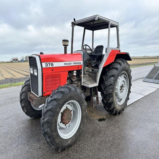 Massey Ferguson 375 Wheel Tractor 75HP Gear Motor High Performance Used And New Excellent Condition For Farming Work - Image 3
