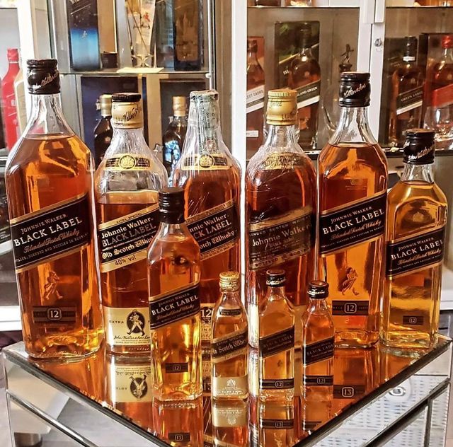 BEST JOHNNIE WALKER BLACK LABEL WHISKY 12 YEARS BLENDED SCOTCH 700ML,1L BOTTLES SALE - Image 2