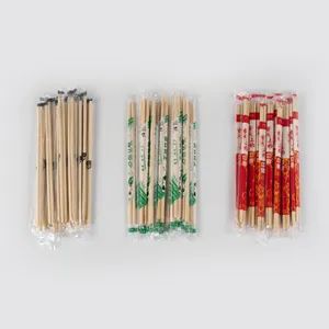 Biodegradable Bamboo Bulk Disposable Tableware Chopsticks Origin China Trademark LVJIE MOQ 100 Cartons Model NO. BRS50225 - Image 5