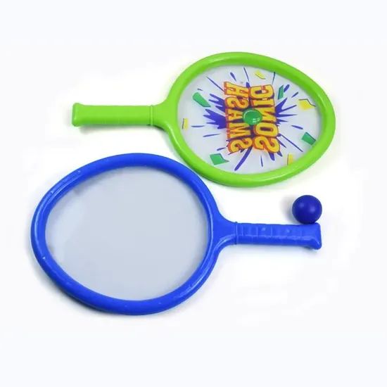 Children s Color Printing Plastic Racket PVC Plastic Toy Tennis Racket - Image 6