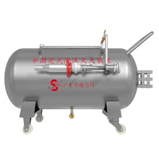 High Efficiency Semi Fixed Foam Fire Extinguishing Equipment Environmental Protection - Image 1