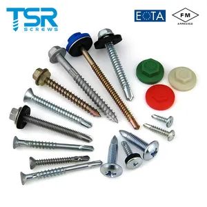 DIN7504N Hex Washer Steel Zinc 4.8-8.8 Coarse Fine 6mm 200mm ST3.2-ST8 1Y - Image 2