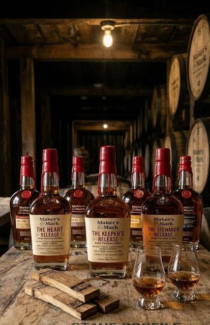 Maker’s Mark The Keeper’s Release Wood Finishing Series Bourbon Whisky – Limited Edition Kentucky Straight Bourbon, Expertly Finished with Select Oak Staves for Rich Flavor, Smooth Finish, Premium Craftsmanship, Collector’s Release for Connoisseurs and Fine Spirits Enthusiasts Worldwide - Image 3