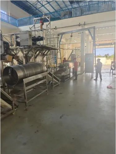 Breakfast Cereal Machine Cereal Extrusion Equipment Cocoa Puffs Making Machine Froot Loops Production Line High-Capacity Cereal Flaker - Image 4