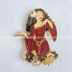 Custom Gold Plating Hard Enamel Lapel Pin Size 3.5" Color Silver Material Alloy Trademark None Thickness 2.0mm Specification SGS - Image 1