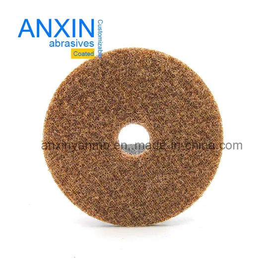 Non-Woven Pad with Different Color and Size Color Brown Origin China Grade Coarse Quality High Quality Trademark Anxin or - Image 3