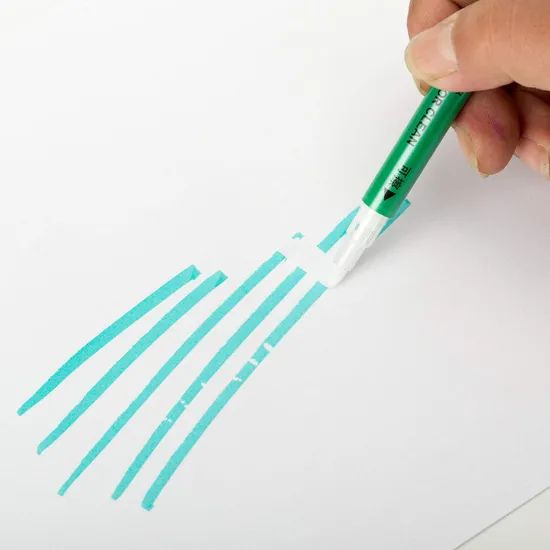 Chisel Tip Double Head Smooth Writing Erasable Highlighter Marker Pen - Image 4