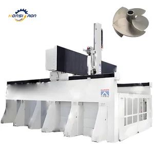 5 Axis CNC Machine Router for High-Speed Rail Emus and Other Products - Image 2