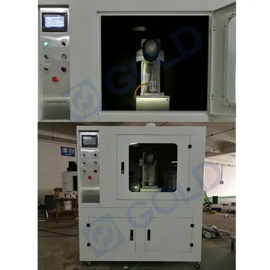 Full Face Masks Flame Resistance Tester Burning Testing Equipment - Image 2