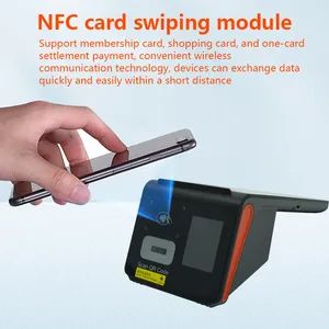 Android 14.0 Retail Wireless NFC Android Handheld POS Systems 58mm Printer NFC Cash Register Mobile POS Terminal - Image 2