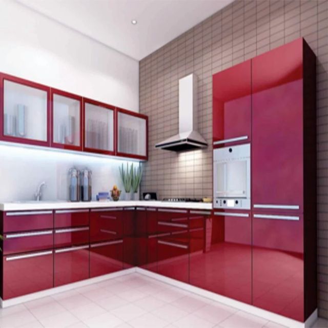 Aluminium Modular Kitchen Cabinets - Image 2