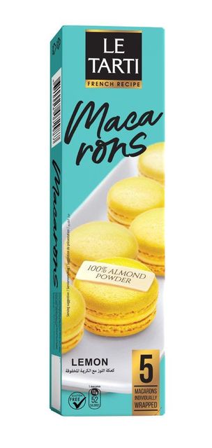 French Macarons Cakes and Waffles Packaging Type Box, Snack Box Packaging Size 1 kg, 100 g, 5 kg, 500 g Features Fair Trade, Halal, Without Colourants - Image 4