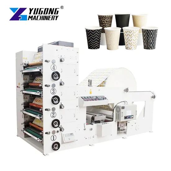6-Color Flexographic Printing Machine for Label Self-Adhesive Paper - Image 1