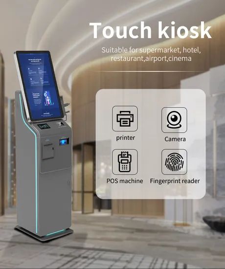 Hotel Self Service Kiosk Cash Payment Machine Self Service Kiosk with Cash Handling - Image 3