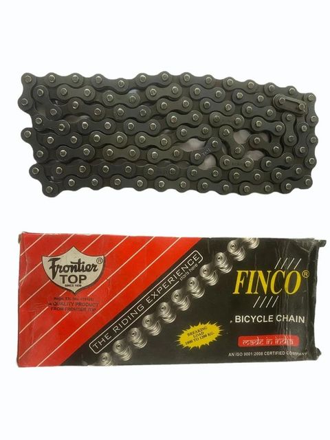 Bicycle Chain 110 links Links 110 Color Black Number of Speeds 1 Material Mild Steel Usage/Application In - Image 2