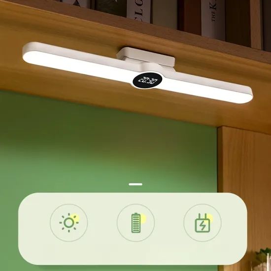LED USB Charging Fluorescent Tube Dormitory Reading Magnet Adsorption Desk Lamps - Image 6
