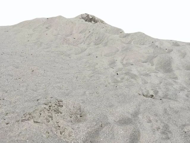 White Construction Sand Form Powder Color White Standard A Grade Packaging Type Loose Usage/Application - Image 1