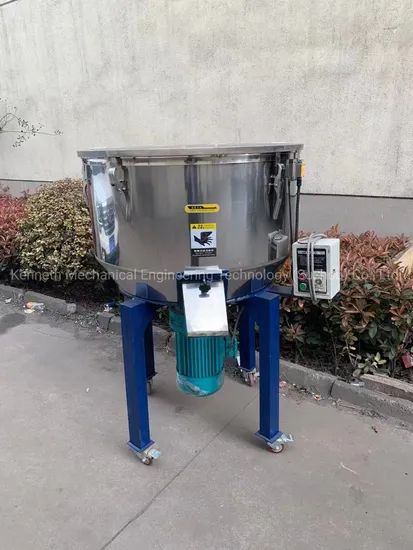 300kg Capacity Color Mixer for Plastic Pellets Mixing with Baster Batches - Image 5