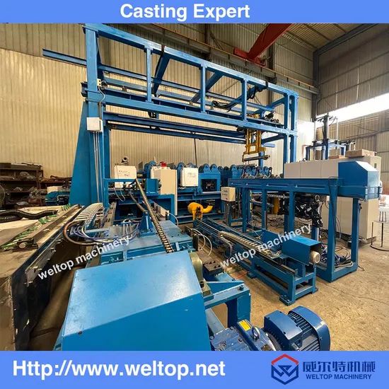 Dual Metal Casting Machine Standard AISI Color Customized Control Core PLC Trademark weltop HS Code 8454309000 Origin China - Image 3