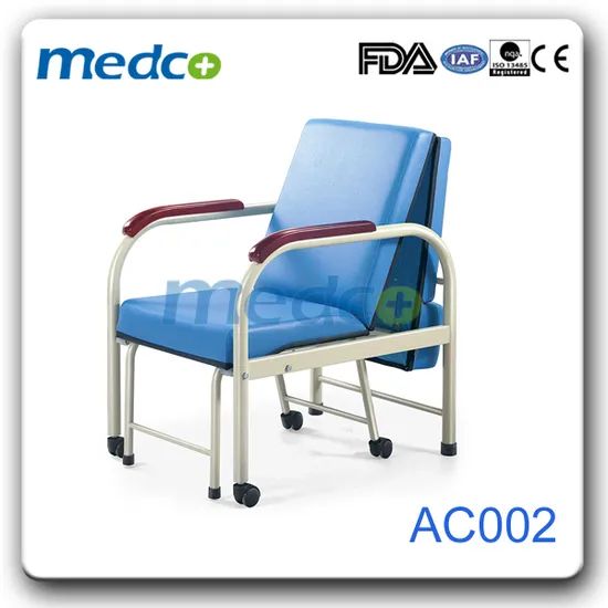 Leather Steel Frame Hospital Adjustable Beds Acoompany Commode Chair - Image 4