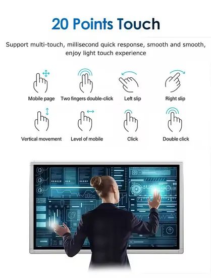 Interactive Flat Panel Computer Accessories with 8ms Response for Gaming - Image 4