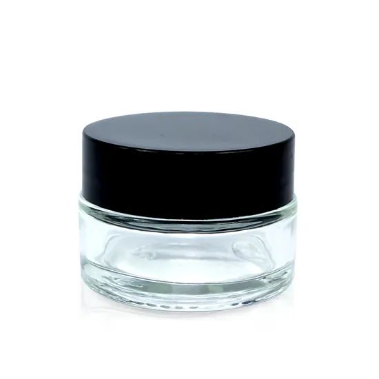 Custom Clear Glass Cosmetic Jars Capacity 7ml Origin China Trademark OEM Application Home Type Glass Bottle HS Code 7010909000 - Image 3