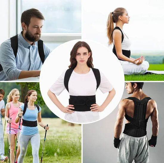 Private Label Logo Nylon Adjustable Back Support Posture Corrector for Ojeras Juanetes Clavicle Shoulder Protection Correction - Image 4