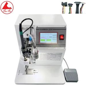 DC Plug Soldering Machine Semi Automatic USB Spot Power Socket Welding Wires Electronic Factory Maker Machine - Image 1