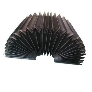 Effective Guide Rail Protection with Flexible Bellows Cover for CNC Tools - Image 4