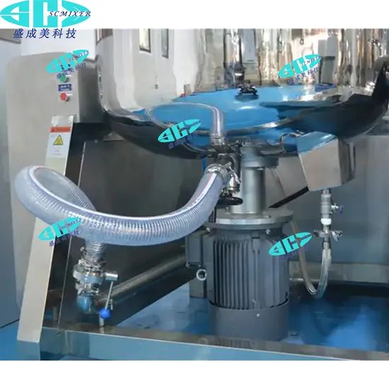 Scmixer New Automatic Vacuum Homogenizing Emulsifier Machine Cosmetics Production Cake Gel Emulsifier Maker Chemical Machinery Equipment - Image 3