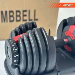 Gym Fitness Training Equipment Portable Adjustable Dumbbell Set Gym Equipments - Image 5