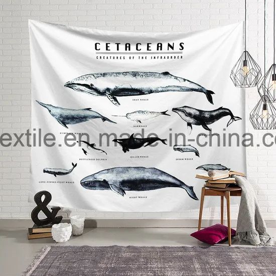 Professional Factory Made Decorative Custom Digital Printed Tapestry - Image 6