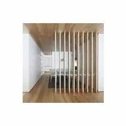 Wood Partition Finish Perfect Finish Aesthetic Beautiful Look ...