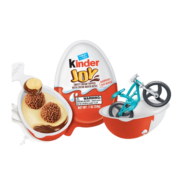 Kinder Joy - FOUR pack 20g Chocolate Cream Eggs with Toy - Imported - Image 4