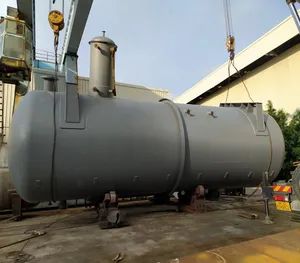 Carbon Steel Feed Surge Drum Buffer Tank Customizable Pressure Vessel ASME PED - Image 2