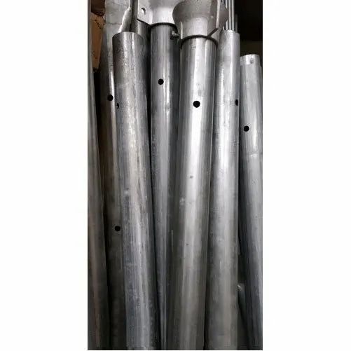Galvanized Iron Earthing Pipe Length 6 Feet Thickness 3-8 mm Shape Cylindrical Diameter 2-10 Inches Material Galvanized - Image 1